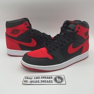 Size 11.5W - Air‎ Jordan 1 Retro OG 2023 High Satin Bred W (FD4810-061)